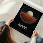 poster espace mars nasa en rouleau.webp