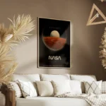 poster espace mars nasa salon.webp