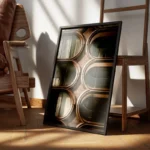 poster facade architecturale moderne encadre.webp