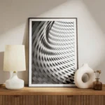 poster facade courbee en lattes blanches meuble.webp