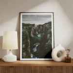 poster falaises vertes meuble.webp