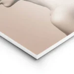 poster femme elegante minimaliste fleurs lightpanel.webp