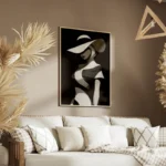 poster femme elegante salon.webp