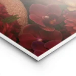 poster femme et flamant rose lightpanel.webp