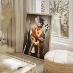 poster femme stylee toilettes modernes salon beige.webp