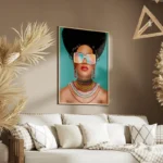 poster femme tendance lunettes stylees salon.webp