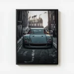 poster ferrari noire avec cadre.webp