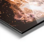 poster feu de camp aluminium.webp