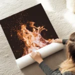 poster feu de camp au sol.webp