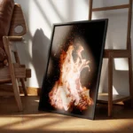 poster feu de camp encadre.webp
