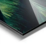 poster feuillage de palmier vert aluminium.webp