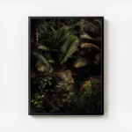 poster feuillage tropical avec cadre.webp