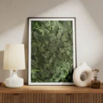 poster feuillage vert texture meuble.webp