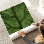 poster feuille verte au sol.webp