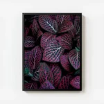 poster feuilles colorees avec cadre.webp