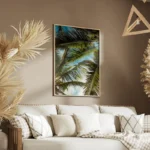poster feuilles de palmier copie salon.webp