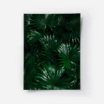 poster feuilles de palmier vertes.webp