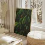 poster feuilles de palmier vertes copie salon beige.webp