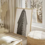 poster flatiron building salon beige.webp