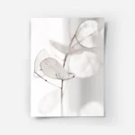 poster fleurs delicates blanches.webp