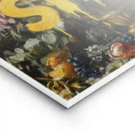 poster fleurs et lettering vibrant lightpanel.webp