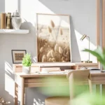 poster fleurs moelleuses bureau.webp