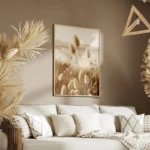 poster fleurs moelleuses salon.webp