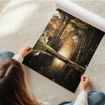 poster foret paisible en rouleau.webp