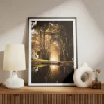 poster foret paisible meuble.webp