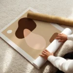 poster formes abstraites douces enroule.webp