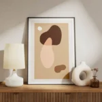 poster formes abstraites douces meuble.webp