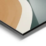 poster formes abstraites naturelles aluminium.webp