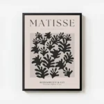 poster formes decoupees matisse avec cadre.webp