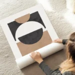 poster formes geometriques abstraites au sol.webp