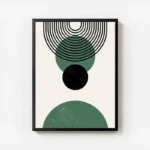 poster formes geometriques colorees avec cadre.webp
