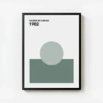 poster formes geometriques minimalistes avec cadre.webp