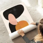 poster formes organiques modernistes au sol.webp