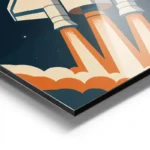 poster fusee spatiale nasa aluminium.webp