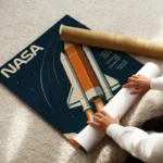 poster fusee spatiale nasa enroule.webp