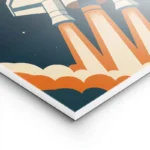 poster fusee spatiale nasa lightpanel.webp
