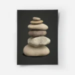 poster galets empiles minimaliste.webp