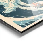 poster godzilla vintage aluminium.webp