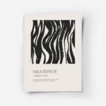 poster gratitude abstrait noir et blanc.webp