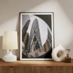 poster gratte ciel moderne meuble.webp