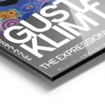 poster gustav klimt gris aluminium.webp