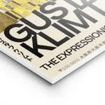 poster gustav klimt jaune lightpanel.webp