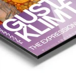 poster gustav klimt violet aluminium.webp