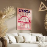 poster gyoza japonais salon.webp