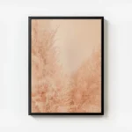 poster herbes pales avec cadre.webp