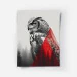 poster hibou minimaliste.webp